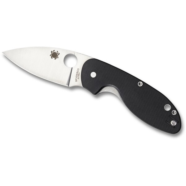 2024 Spyderco Efficient G-10 Black Plain